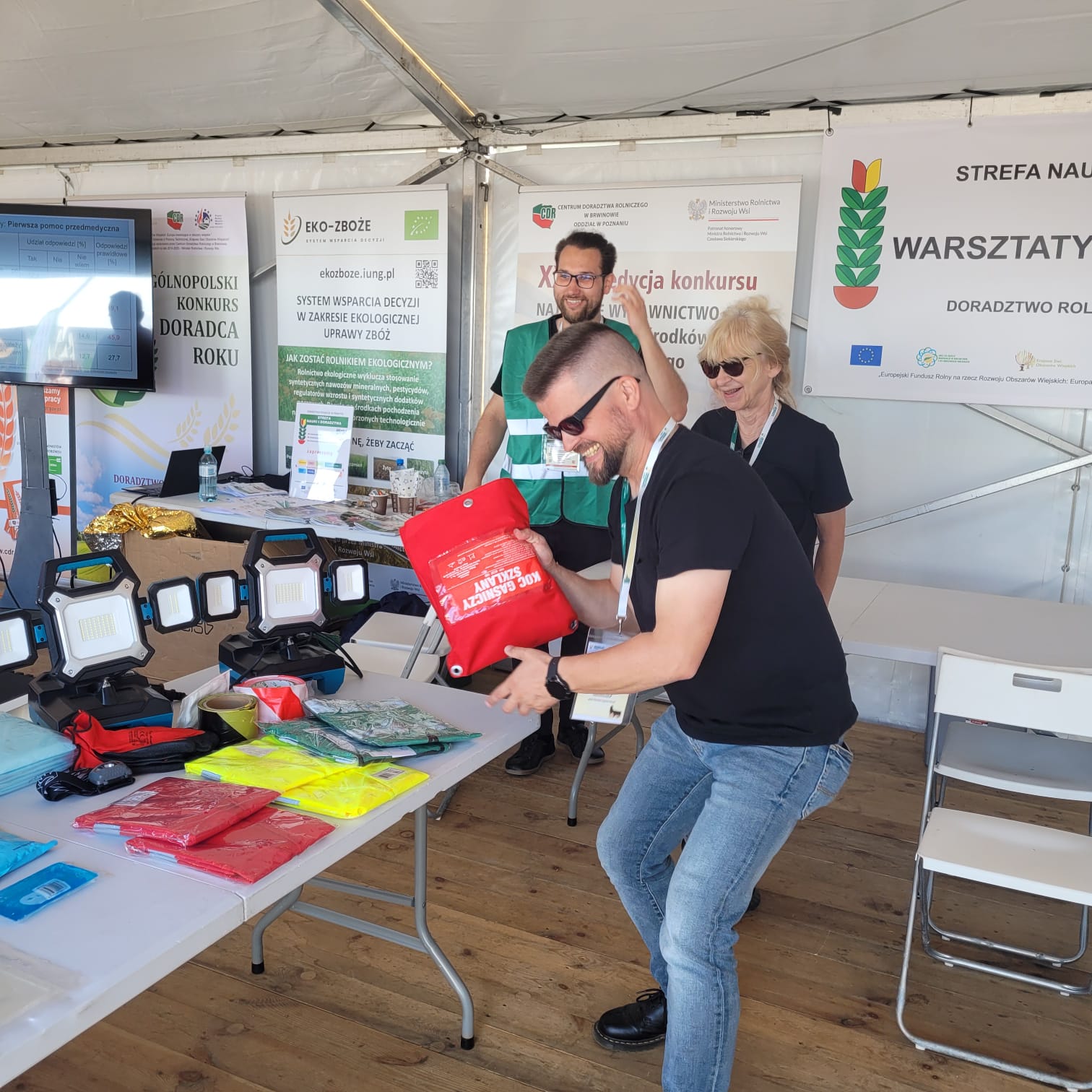 Pokaz koca gaśniczego